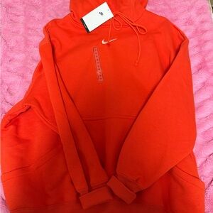 Nike women's red Hoodie